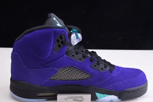 Bmlin Air 5 Jordan Alternate Retro 136027-500 Grape 0624